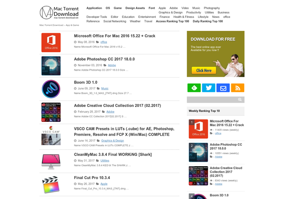 top torrent sites for mac 2015